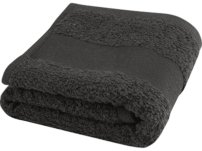 Хлопковое полотенце для ванной Sophia (Серый антрацит)