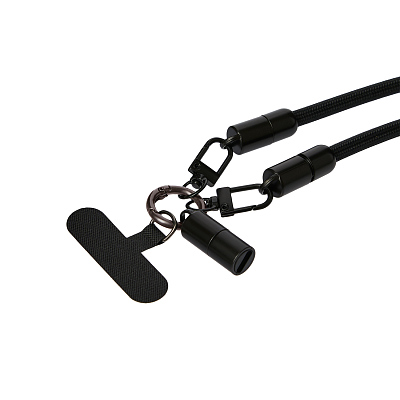 Кабель-ланьярд Волтрикс (Voltrix), черный