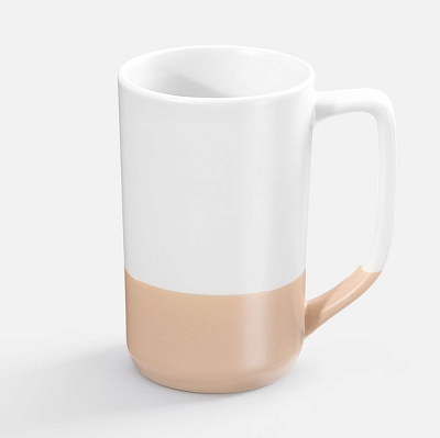 Кружка для сублимационной печати Neito, бежевая (Бежевый)