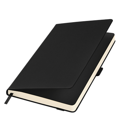 Ежедневник Альфа (Alpha) недатированный, черный/черный (Черный, бежевый) Ежедневник Альфа (Alpha) недатированный, черный/черный (Черный, бежевый)