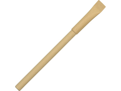 Ручка из переработанной бумаги с колпачком Recycled (Натуральный)