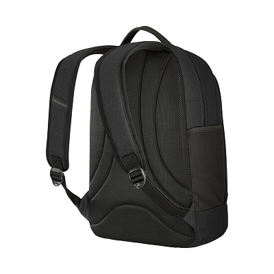 Рюкзак WENGER Oryson 16", чёрный, переработанный ПЭТ/Полиэстер, 32х45х19 см, 25 л.