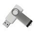USB flash-карта DOT (8Гб), белый, 5,8х2х1,1см,пластик металл - Фото 2