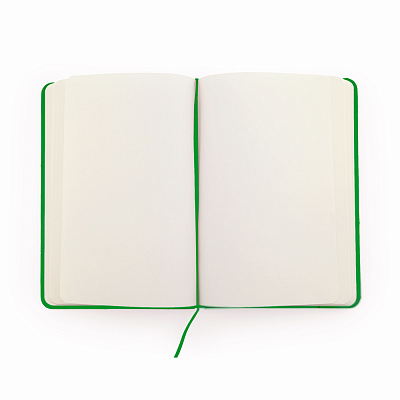 Блокнот A6 CORAL в твёрдом переплёте, ПАПАРОТНИКОВЫЙ