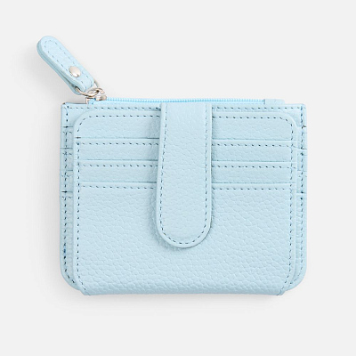 Картхолдер на молнии Unison, голубой