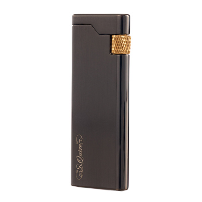 Зажигалка S.Quire газовая кремниевая, оружейная сталь (Серый)