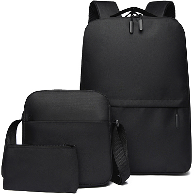 Рюкзак-сет TRAVEL, Чёрный (Чёрный)