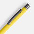 Ручка шариковая Atento Soft Touch, желтая - Фото 3