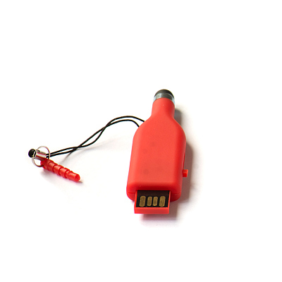 Пластик 02 Стилус, синий, 4Гб