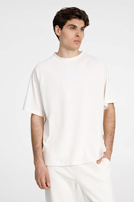 Футболка унисекс оверсайз T2, молочно-белая (Белый)