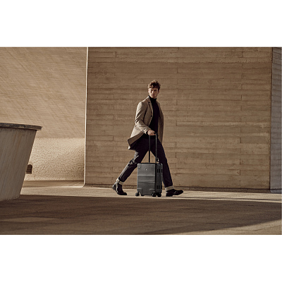 Чемодан VICTORINOX Lexicon Framed, черный, 100% поликарбонат Makrolon, 40x20x55 см, 33 л