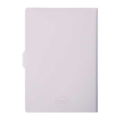 Ежедневник недатированный Stellar, А5, белый, кремовый блок  в линейку, с темно-синим обрезом