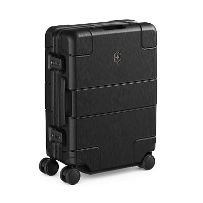 Чемодан VICTORINOX Lexicon Framed, черный, 100% поликарбонат Makrolon, 40x20x55 см, 33 л