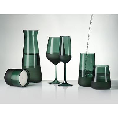 Стакан для воды высокий Эмеральд (Emerald), зеленый