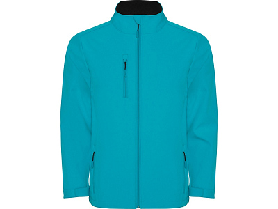 Куртка софтшелл Nebraska мужская (Аквамариновый)