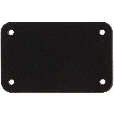 Лейбл из ПВХ Kreta, S, черный (Чёрный)