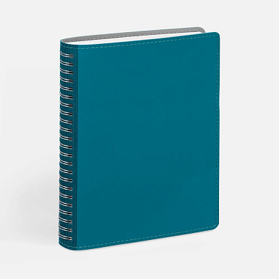 Ежедневник Spring Shall, недатированный  (Бирюзовый)