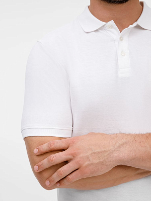 Рубашка поло унисекс Upswing, белая