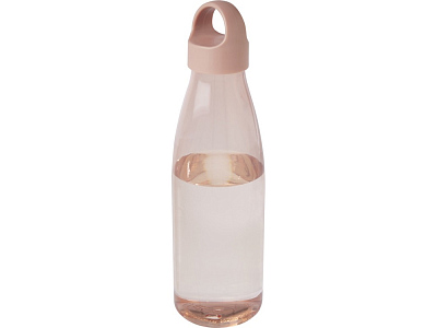 Бутылка для воды из переработанной пластмассы Bergen (Пыльно-розовый)