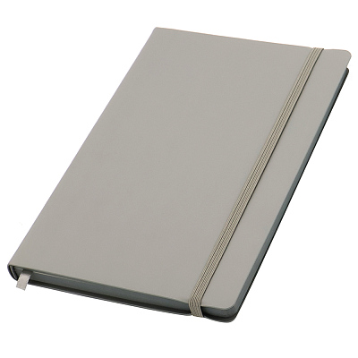 Ежедневник A5 недатированный Dante в мягком переплёте софт-тач  (Серый)