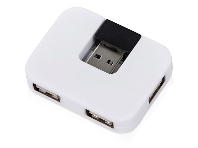Хаб USB Jacky на 4 порта (Белый)