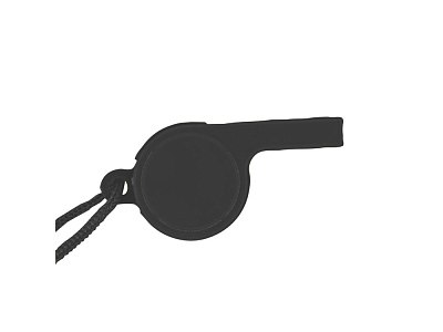 Свисток CARNIVAL с ремешком на шею (Чёрный)