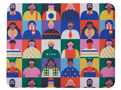 Супер тонкий коврик для мыши с возможностью полноцветной печати