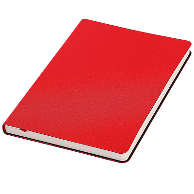 Ежедневник A5 недатированный Stefano в мягком переплёте  (Красный)