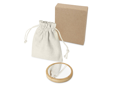 Бамбуковое зеркало Lustre (Натуральный)