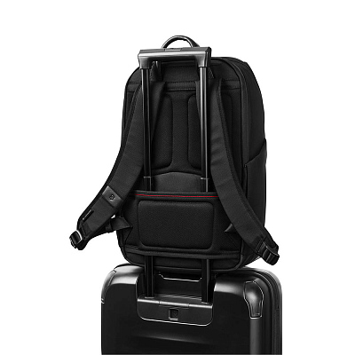 Рюкзак VICTORINOX Architecture Urban2 Deluxe Backpack 15”, черный, полиэстер/кожа, 31x23x46 см, 23 л