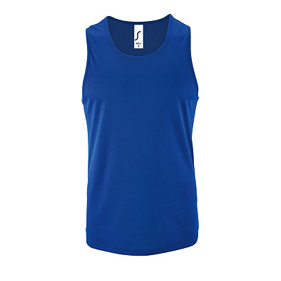 Майка мужская Sporty TT Men, розовый неон (Синий)