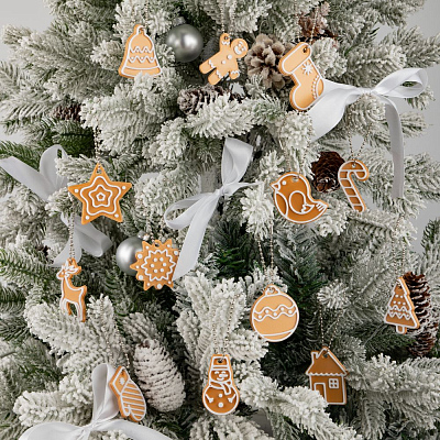 Мини-подвеска «Пряник», 3D-печать на заказ, носочек