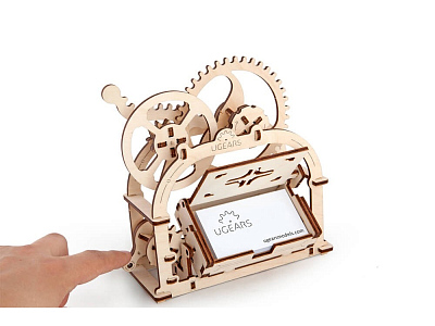 3D-ПАЗЛ UGEARS Механическая Шкатулка
