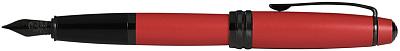 Перьевая ручка Cross Bailey Matte Red Lacquer, перо F. Цвет - красный.