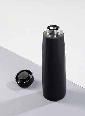 Бутылка для воды "Calypso" 650 мл, черный