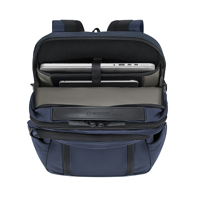 Рюкзак VICTORINOX Altmont Professional Deluxe Travel Laptop 15'', синий, полиэфирная ткань, 30x26x46 см, 25 л