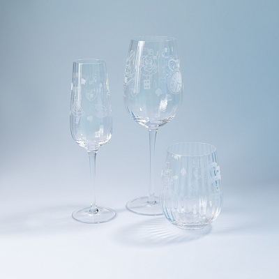 Бокал для вина Бланш (Blanche), прозрачный