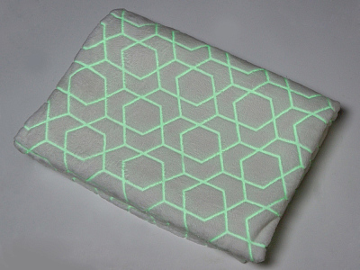 Светящийся в темноте плед Lattice