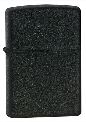 Зажигалка ZIPPO Classic с покрытием Black Crackle™ латунь/сталь чёрная матовая 38x13x57 мм