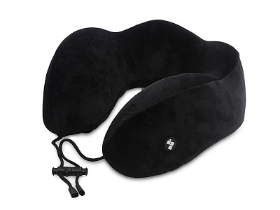 Подушка для путешествий с эффектом памяти Bluewinder (Чёрный)