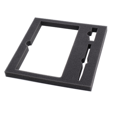 Ложемент 24,1х24,1х2 см (блокнот А5 + ручка + флешка) (Чёрный)