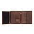 Бумажник KLONDIKE Yukon, натуральная кожа в коричневом цвете, 10 х 2 х 12,5 см - Фото 4