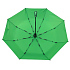 Автоматический противоштормовой зонт Dakota, зеленый - Фото 4