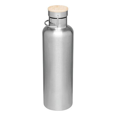 Вакуумная бутылка для питья JUMBO MILITARY 1л (Серебристый)