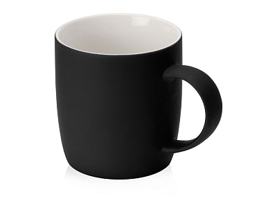 Кружка с покрытием soft-touch Dalgona (Чёрный)