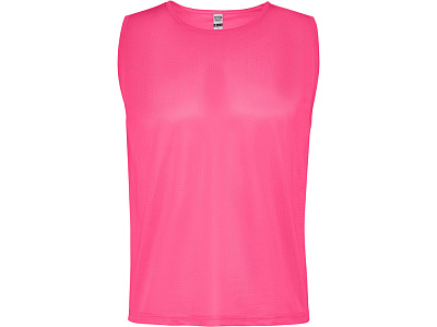 Манишка спортивная Roma, унисекс (Неоновый розовый)