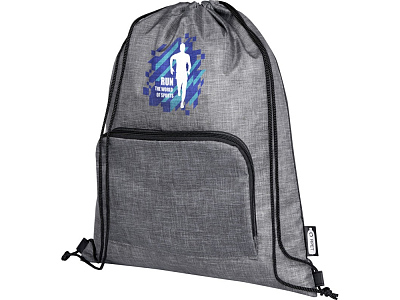 Складная сумка со шнурком Ash из переработанных материалов