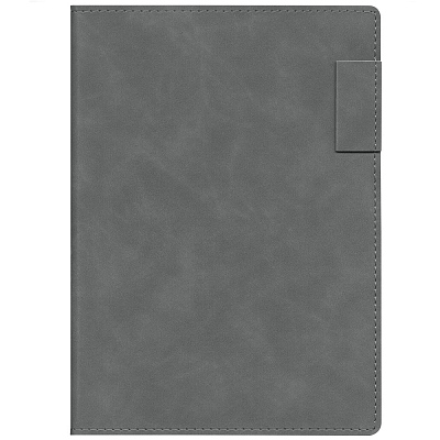 Ежедневник Lable Touch, недатированный, темно-серый (Серый)