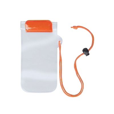 Чехол водонепроницаемый WATERPRO  9.5 x 23 см, ПВС (Оранжевый)