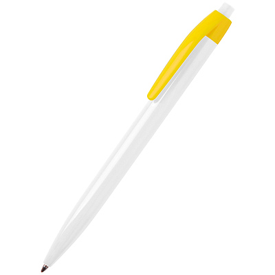 Ручка пластиковая Pim, желтая (Желтый) Ручка пластиковая Pim, желтая (Желтый)